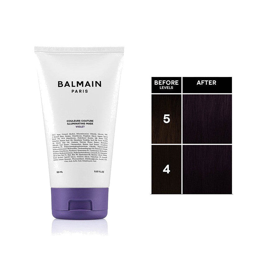BALMAIN HAIR ILLUMINATING Violet Hair Mask tooniv juuksemask violetne, 150ml (pilt 2)