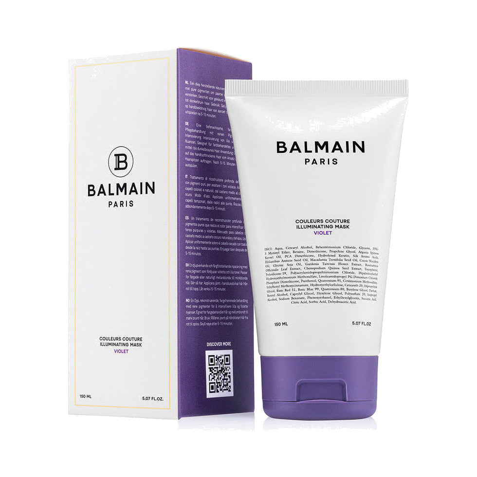 BALMAIN HAIR ILLUMINATING Violet Hair Mask tooniv juuksemask violetne, 150ml