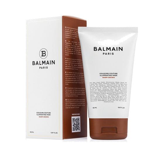 BALMAIN HAIR ILLUMINATING Warm Brown Hair Mask tooniv juuksemask soe pruun, 150ml