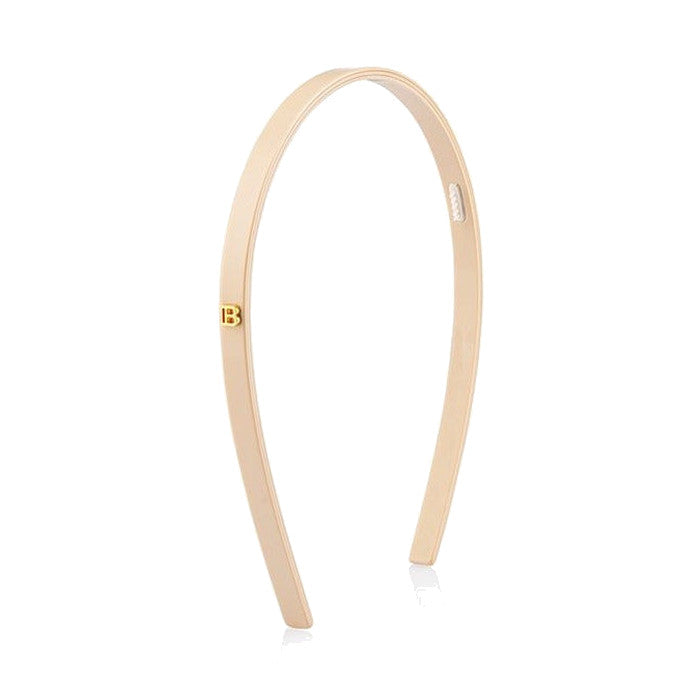 BALMAIN HAIR Limited Edition Acetate Headband Beige beež peavõru, S