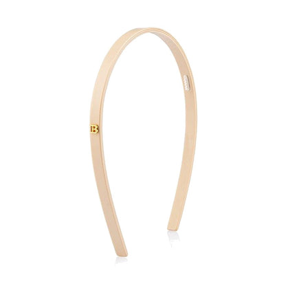 BALMAIN HAIR Limited Edition Acetate Headband Beige beež peavõru, S