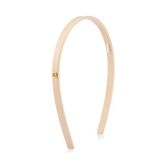 BALMAIN HAIR Limited Edition Acetate Headband Beige beež peavõru, S