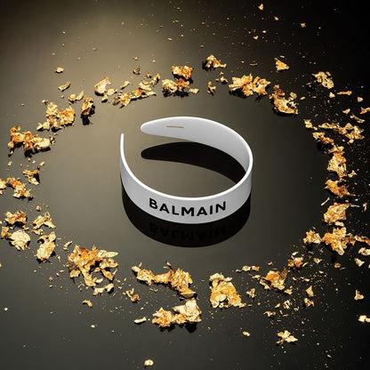 BALMAIN HAIR Limited Edition Legacy Acetate Headband White valge peavõru, pilt 3