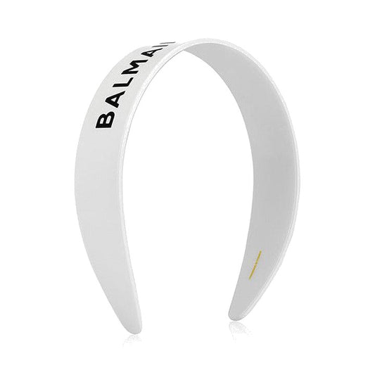 BALMAIN HAIR Limited Edition Legacy Acetate Headband White valge peavõru