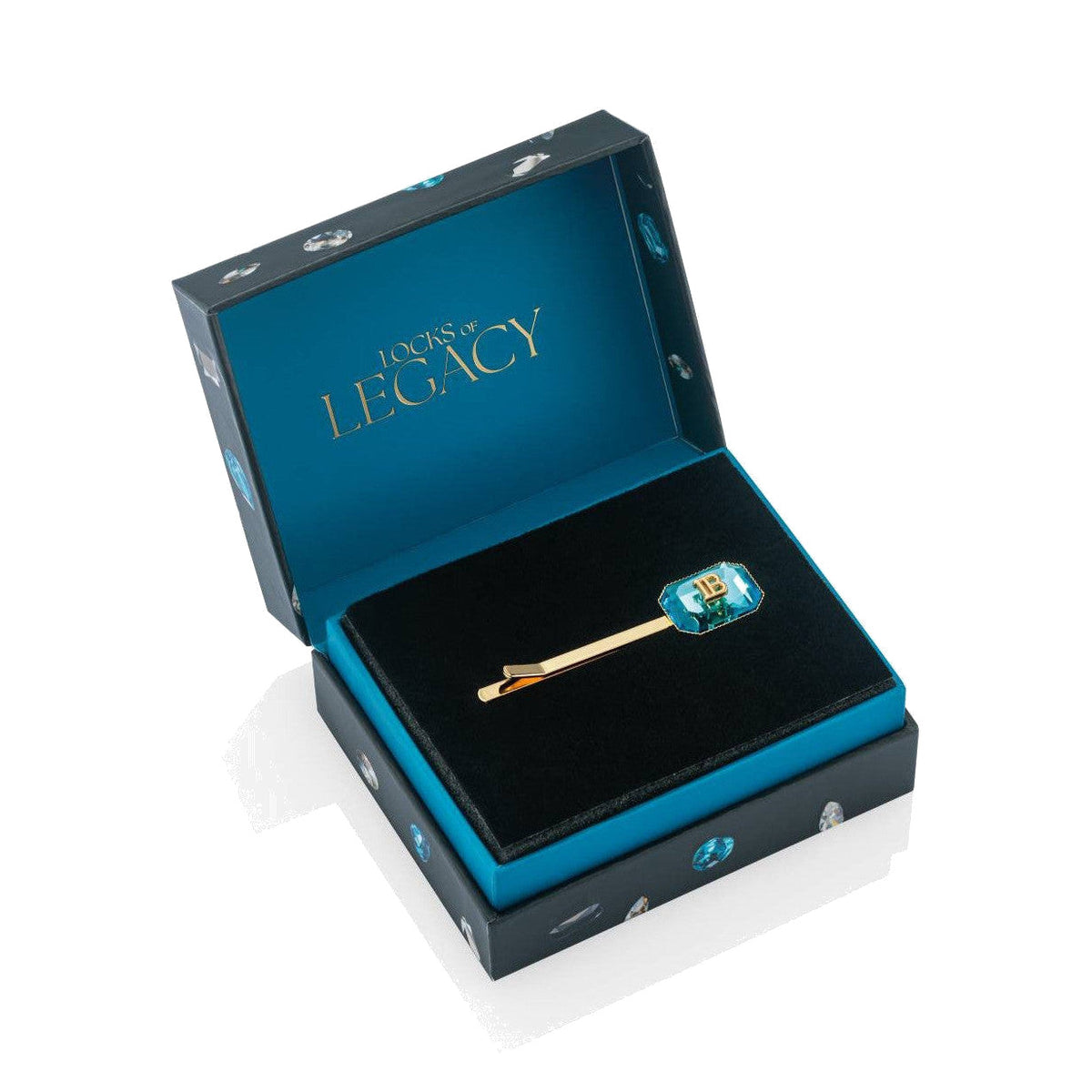 BALMAIN HAIR LOCKS OF LEGACY 18K Gold-Plated Crystal Legacy Hair Pin kristalliga juuksenõel, pilt 2