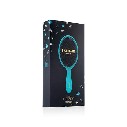 BALMAIN HAIR LOCKS OF LEGACY Luxury Spa Brush Turquoise luksuslik Spa juuksehari, türkiis, pilt 3