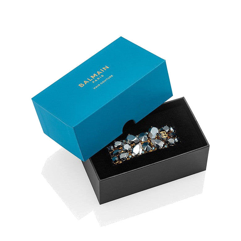 BALMAIN HAIR LOCKS OF LEGACY Midnight Black Legacy Crown Barrette juukseklamber, pilt 2