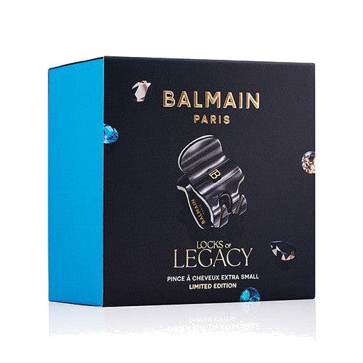 BALMAIN HAIR LOCKS OF LEGACY Pince à Cheveux Midnight Black juukseklamber, XS, pilt 3