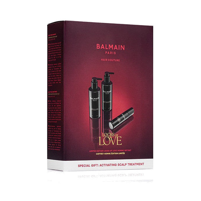 BALMAIN HAIR LOCKS OF LOVE HOMME Gift Set juuksehoolduse kinkekomplekt meestele, pilt 2