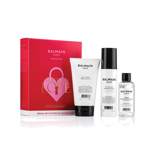 BALMAIN HAIR LOCKS OF LOVE Ultimate Curls Set lokkide hoolduse kinkekomplekt