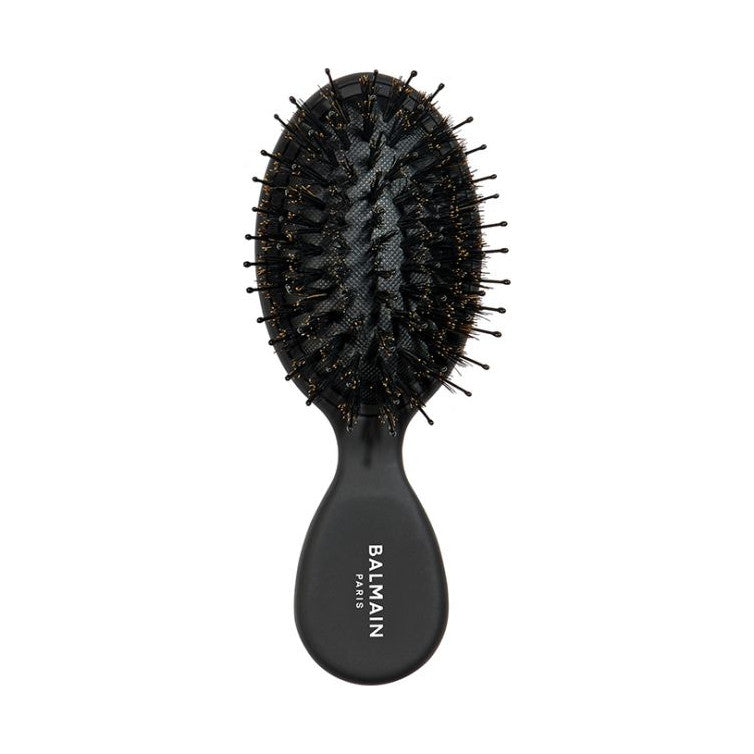 BALMAIN HAIR Mini All Purpose Spa Brush Black väike pusadevastane juuksehari, must