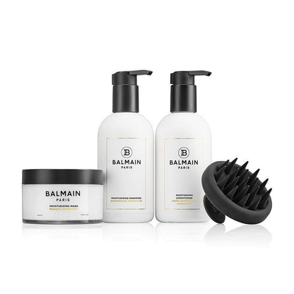 BALMAIN HAIR MOISTURIZING Care Set with Massage Brush niisutav komplekt massaažiharjaga, pilt 2
