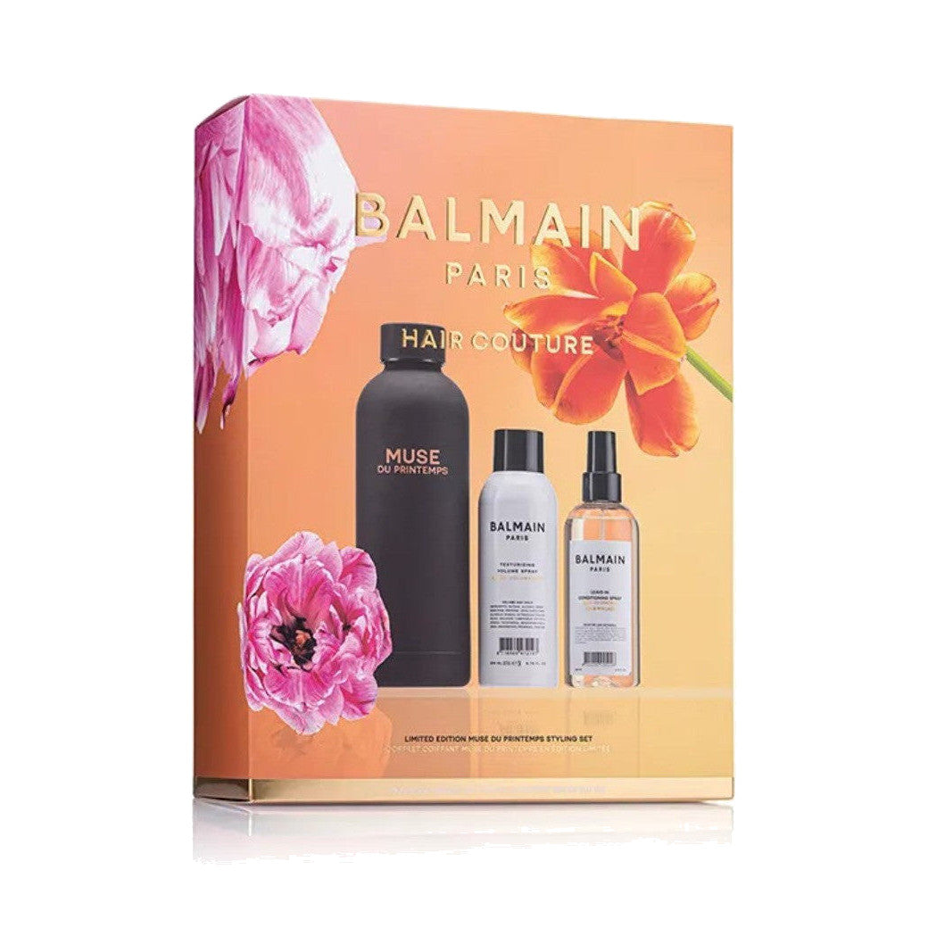BALMAIN HAIR MUSE DU PRINTEMPS Volumizing Set Black volüümi andev komplekt veepudeliga, pilt 2