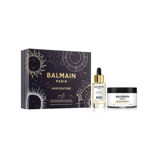 BALMAIN HAIR Overnight Repair & Colour Mask Hair Care Gift Set juukseid sügavtaastav ja säraandev kinkekomplekt