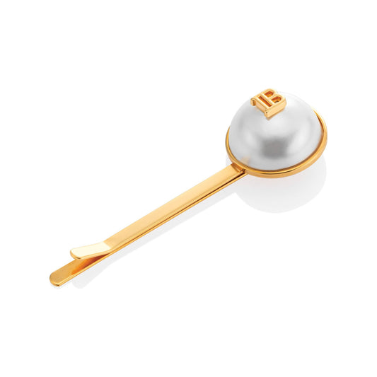 BALMAIN HAIR Pearl Slide 18K Gold 18K kullatud pärlitega juukseklamber
