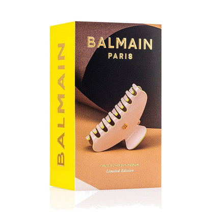 BALMAIN HAIR Pince à Cheveux Beige juukseklamber krabi, M, pilt 3