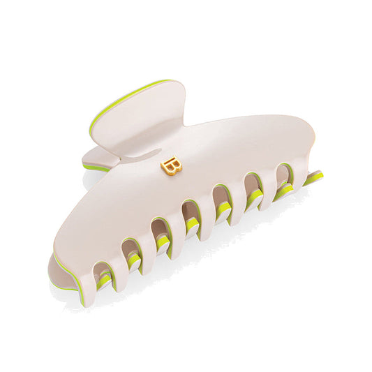BALMAIN HAIR Pince à Cheveux Beige juukseklamber krabi, M