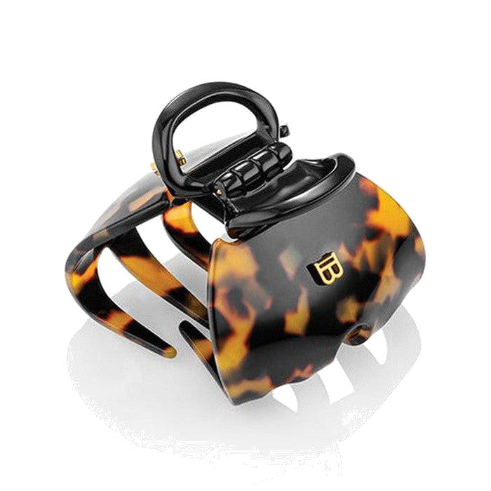 BALMAIN HAIR Pince à Cheveux Imperiale Tortoise kilpkonnamustriga juukseklamber krabi, XL