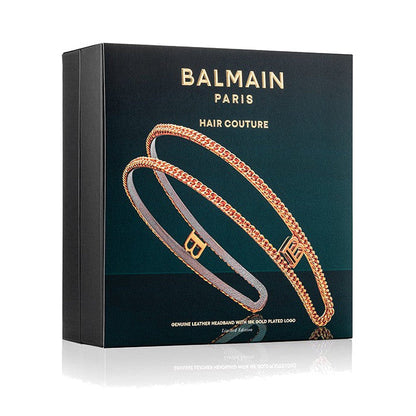 BALMAIN HAIR PONT DES ARTS Golden Headband 18K kullatud kett-peavõru, L, pilt 3