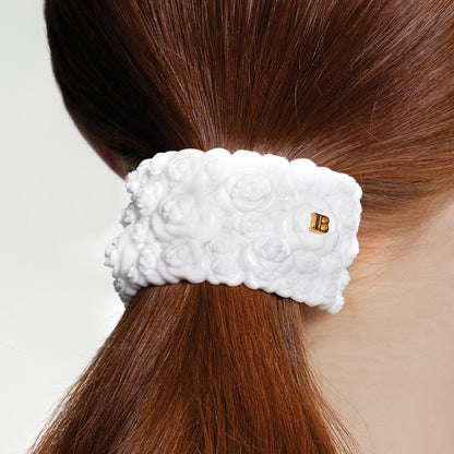 BALMAIN HAIR PRINTEMPS 3D Floral Ponytail Clip lillemotiividega juukseklamber ponisabale, pilt 3