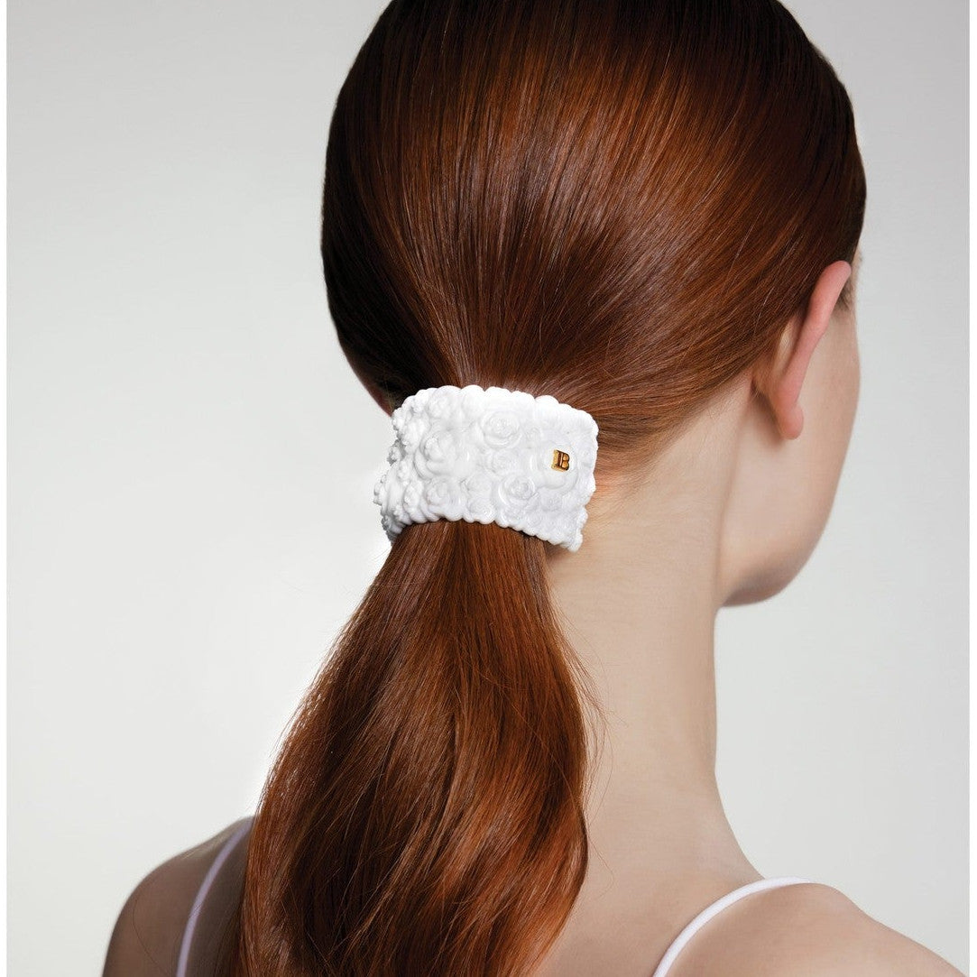 BALMAIN HAIR PRINTEMPS 3D Floral Ponytail Clip lillemotiividega juukseklamber ponisabale, pilt 4