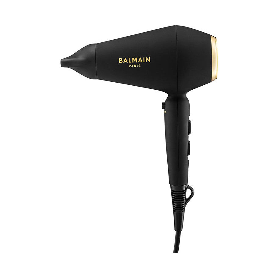 BALMAIN HAIR Professional Blowdryer Infrared Black & Gold professionaalne infrapuna föön, must ja kuldne