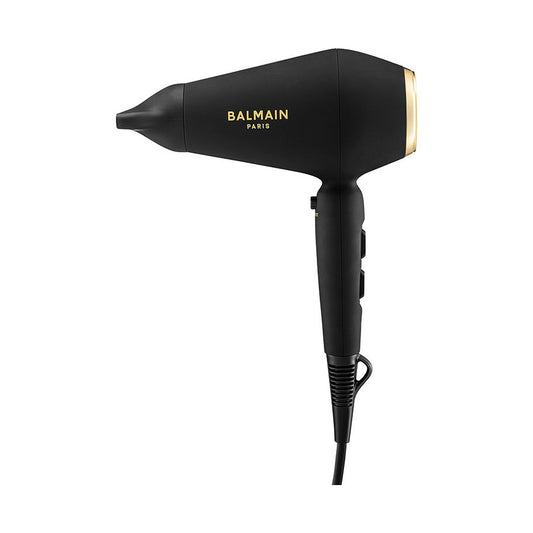 BALMAIN HAIR Professional Blowdryer Infrared Black & Gold professionaalne infrapuna föön, must ja kuldne