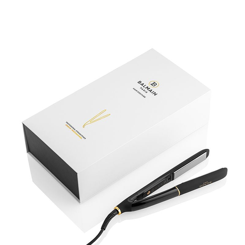 BALMAIN HAIR Professional Straightener Titanium Floating Plates Gold & Black professionaalne sirgendaja, must ja kuldne, pilt 3