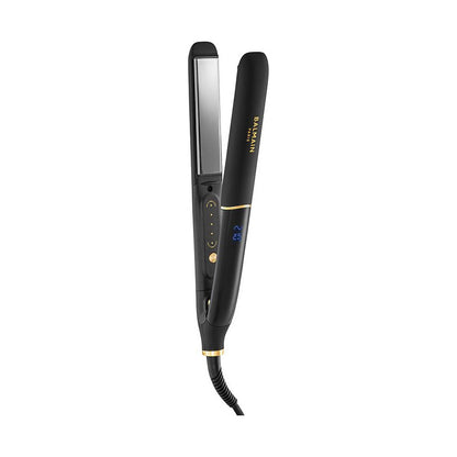 BALMAIN HAIR Professional Straightener Titanium Floating Plates Gold & Black professionaalne sirgendaja, must ja kuldne