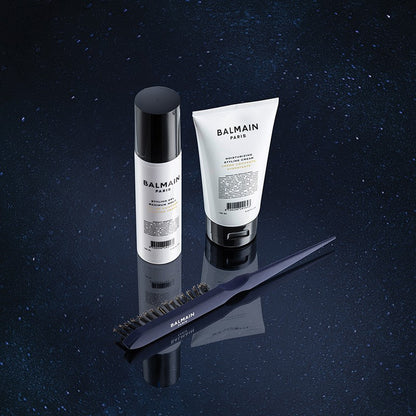 BALMAIN HAIR Professional Styling Set slik-soengu komplekt soengukreemi, geeli ja tupeerimisharjaga, pilt 2