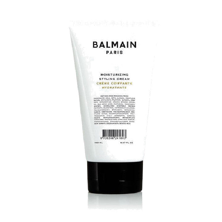 BALMAIN HAIR Raffia Cosmetic Bag with 2 Products raffia kosmeetikakott soengukreemi ja argaaniaeliksiiriga, pilt 3