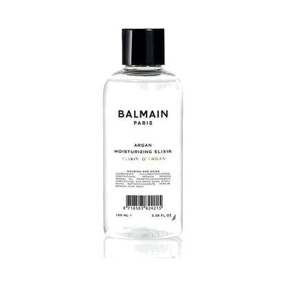 BALMAIN HAIR Raffia Cosmetic Bag with 2 Products raffia kosmeetikakott soengukreemi ja argaaniaeliksiiriga, pilt 4