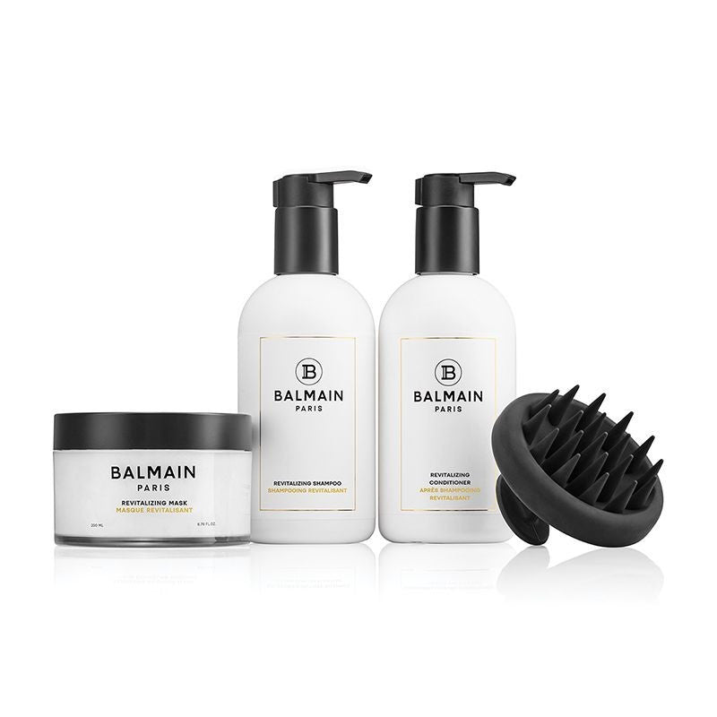 BALMAIN HAIR REVITALIZING Care Set with Massage Brush juukseid taaselustav komplekt massaažiharjaga, pilt 2