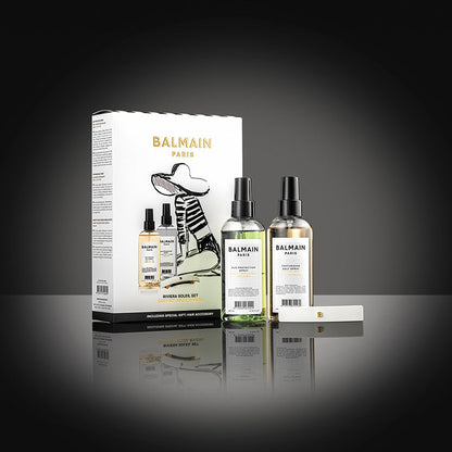 BALMAIN HAIR RIVIERA Soleil Set suvine soengukomplekt päikesekaitsespreiga ja juukseklambriga, pilt 2