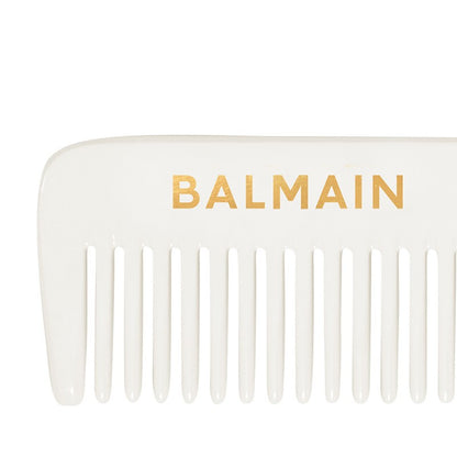 BALMAIN HAIR Tail Comb Black & White professionaalne sabaga viimistluskamm, must ja valge, pilt 2