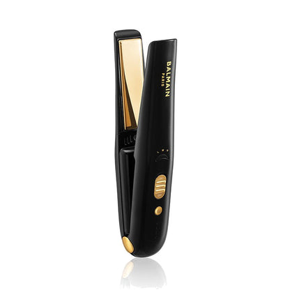 BALMAIN HAIR Titanium Cordless Straightener Gold & Black juhtmevaba sirgendaja ja lokitangid, must ja kuldne, pilt 2
