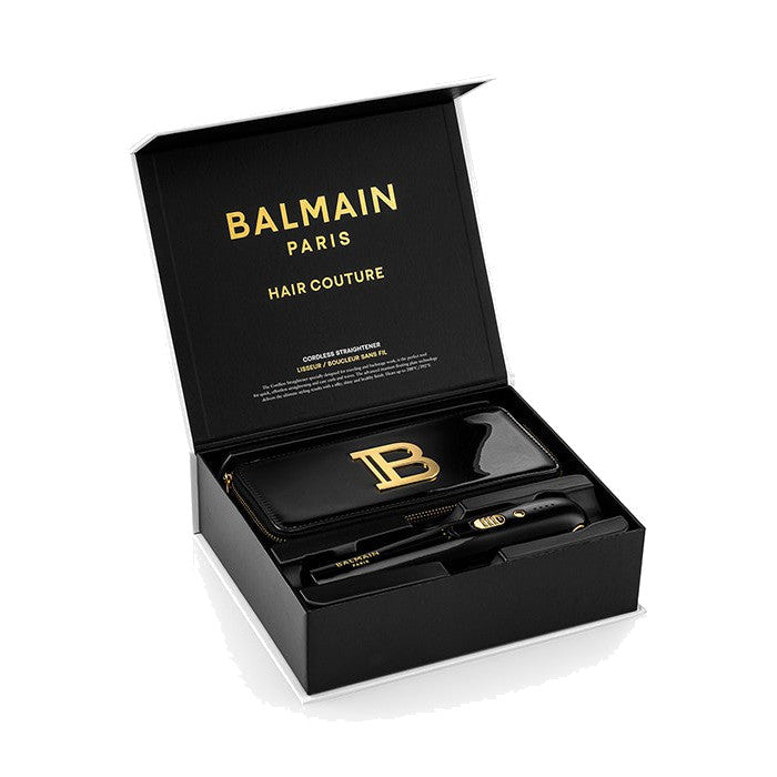 BALMAIN HAIR Titanium Cordless Straightener Gold & Black juhtmevaba sirgendaja ja lokitangid, must ja kuldne, pilt 3