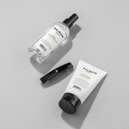 BALMAIN HAIR VERSAILLES Winter Brilliance Set kinkekomplekt spreipalsami, soengukreemi ja juukseklambriga, pilt 3