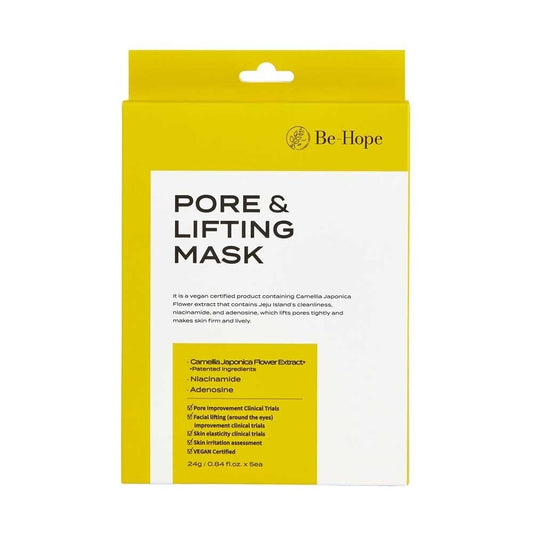 Be-Hope niisutav ja pinguldav lehtmask, 5tk