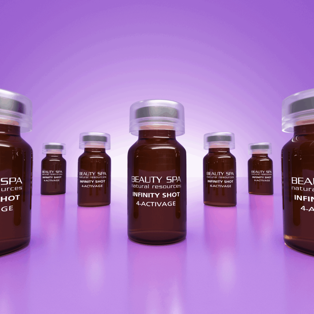 Beauty Spa 4-ACTIVAGE Infinity Shot näoseerumi ampullid - 7x2ml, pilt 2