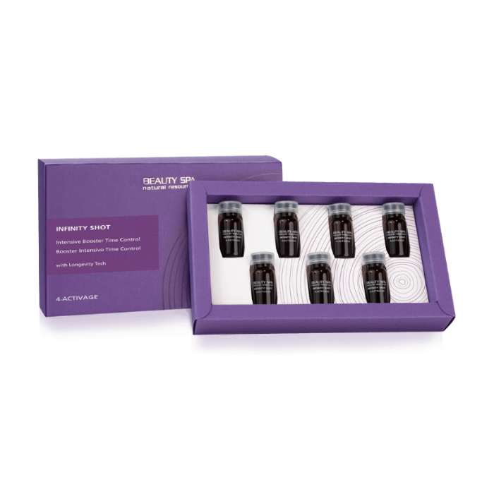 Beauty Spa 4-ACTIVAGE Infinity Shot näoseerumi ampullid - 7x2ml