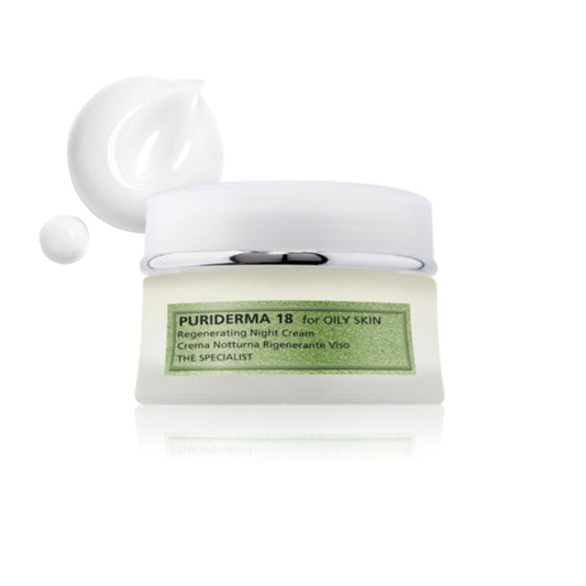 Beauty Spa PURIDERMA 18 Regenerating Night Cream- taastav öökreem rasusele nahale, 50ml