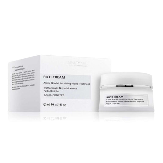 Beauty Spa RICH CREAM Moisturizing Night Cream- niisutav öökreem kuivale nahale, 50ml
