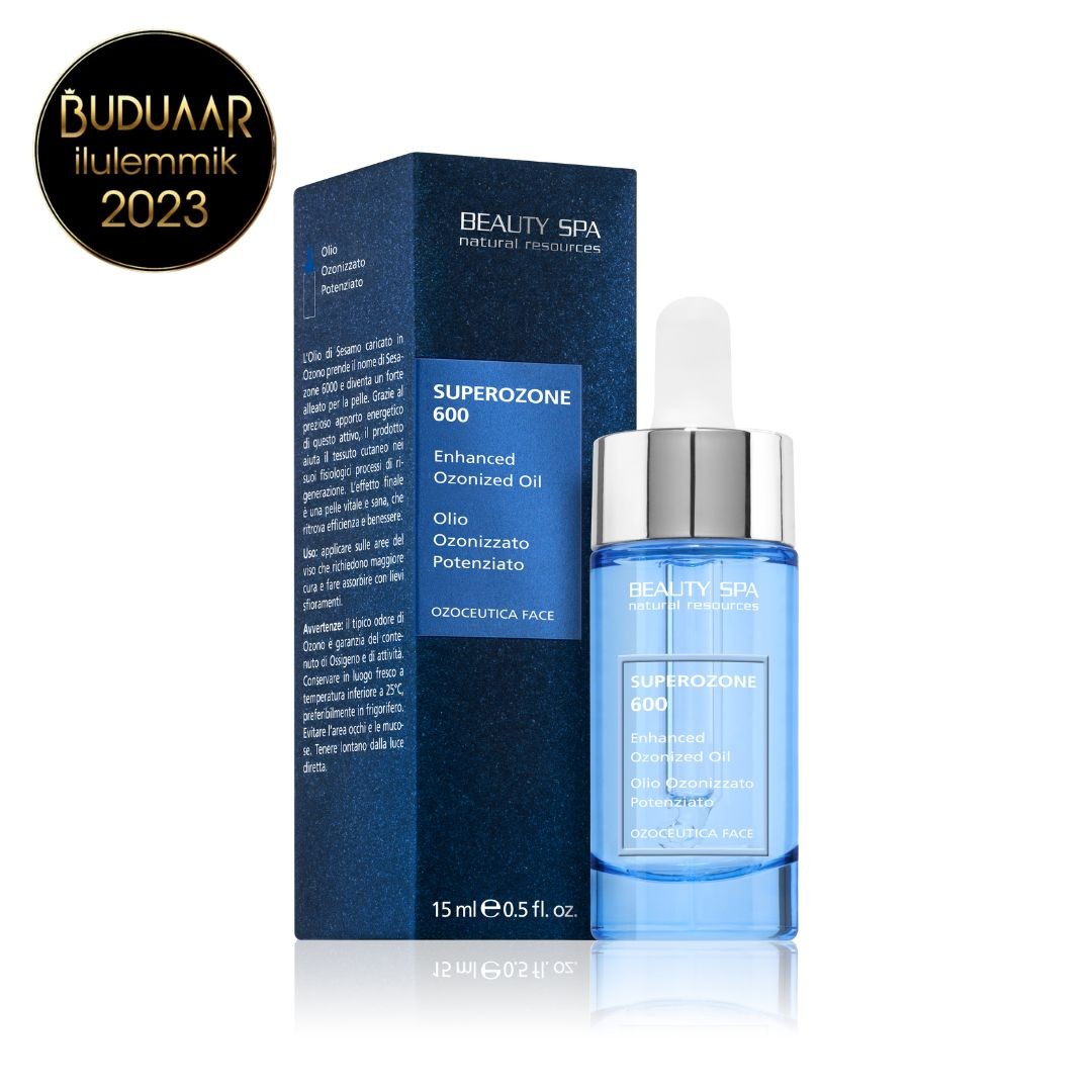 Beauty Spa SUPEROZONE 600 Ozonized Oil osoonitud õliseerum, 15ml