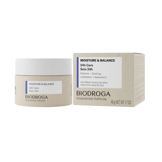 BIODROGA MOISTURE & BALANCE 24h Care niisutav 24h näokreem, 50ml
