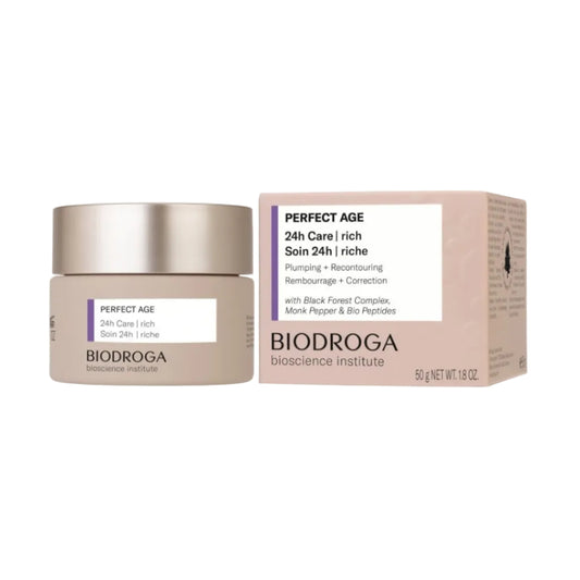 BIODROGA PERFECT AGE 24h Care Rich vananemisvastane 24h kreem kuivale nahale, 50ml