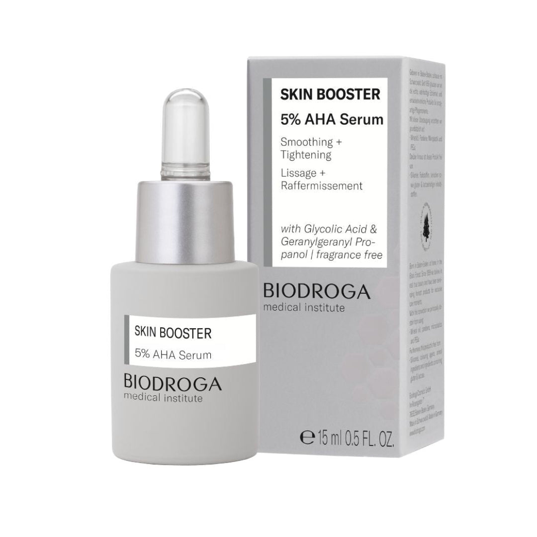 BIODROGA SKIN BOOSTER 5% AHA Serum AHA seerum 5%, 15ml