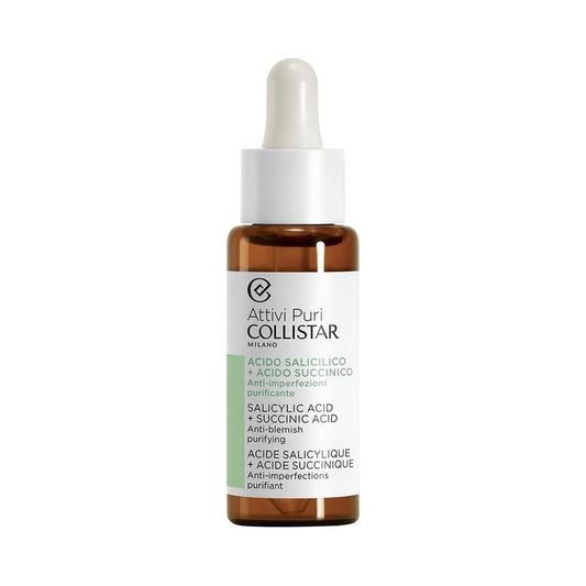 Collistar ATTIVI PURI salitsüülhappe- ja merevaikhappega tilgad, 30ml