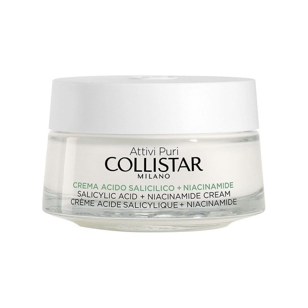 Collistar ATTIVI PURI salitsüülhappe- ja niatsiinamiidiga näokreem, 50ml