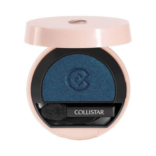 Collistar IMPECCABILE Compact Eye Shadow 240 Blu Mediterraneo Satin satiinjas kompaktne lauvärv, 2g